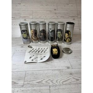 2005 Burger King Star Wars Watch Set Coml 6 Tins Manual Episodes I-VI
